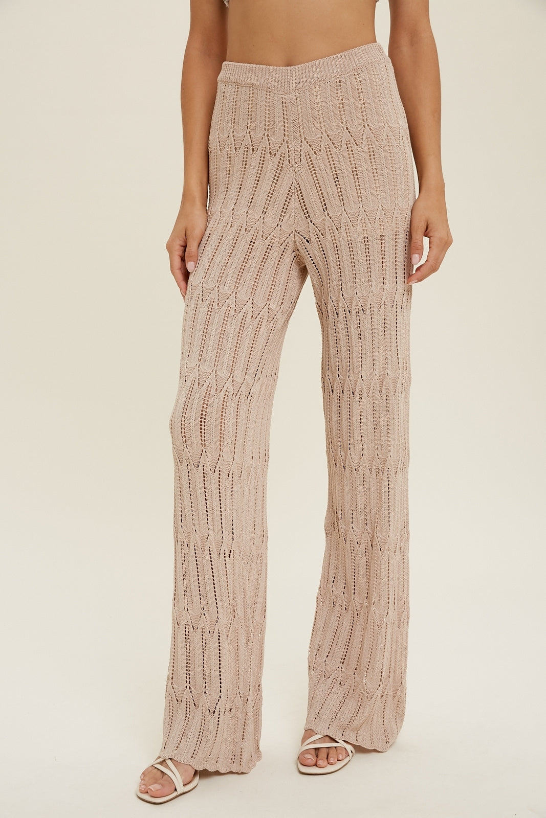 Crochet Pants - Natural image 1